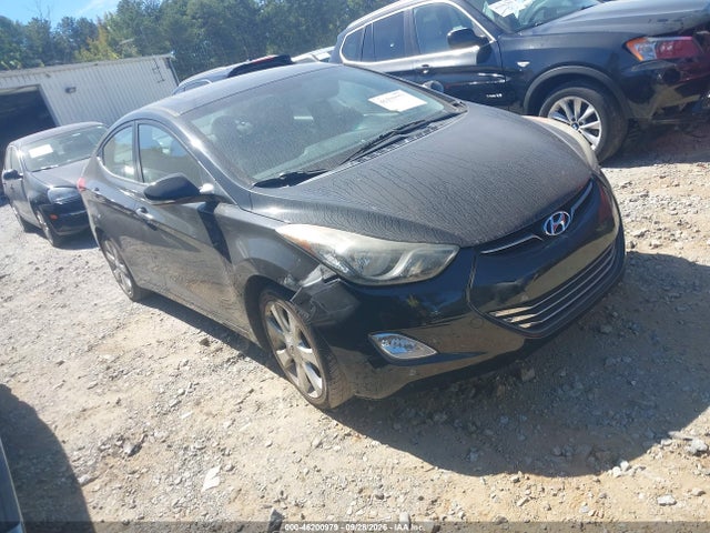 2012 Hyundai Elantra Limited მანქანა იყიდება აუქციონზე, vin: 5NPDH4AE6CH101952, აუქციონის ნომერი: 46200979