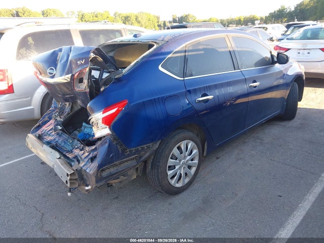 2016 Nissan Sentra Sv მანქანა იყიდება აუქციონზე, vin: 3N1AB7AP2GL674007, აუქციონის ნომერი: 46201044