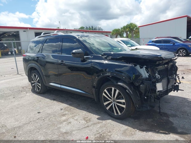 2023 Nissan Pathfinder Platinum Fwd მანქანა იყიდება აუქციონზე, vin: 5N1DR3DH1PC255026, აუქციონის ნომერი: 46201054