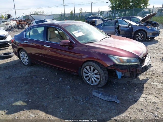 46201066 :رقم المزاد ، 1HGCR3F83EA028041 vin ، 2014 Honda Accord Ex-l مزاد بيع