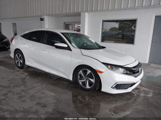 46201179 :رقم المزاد ، 19XFC2F65KE035460 vin ، 2019 Honda Civic Lx مزاد بيع