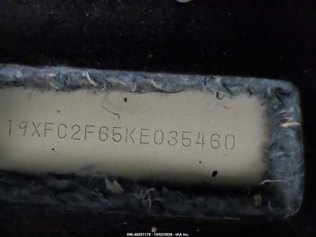 Продаж на аукціоні авто 2019 Honda Civic Lx, vin: 19XFC2F65KE035460, номер лоту: 46201179
