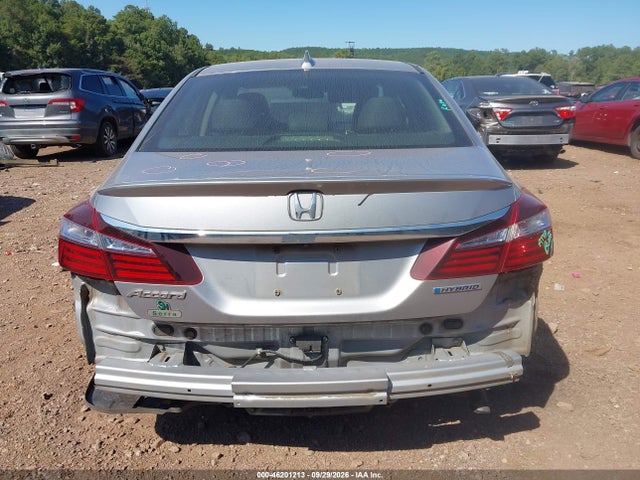 2017 Honda Accord Hybrid Ex-l მანქანა იყიდება აუქციონზე, vin: JHMCR6F53HC029297, აუქციონის ნომერი: 46201213