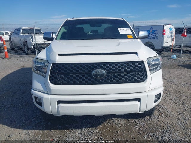 2019 Toyota Tundra Platinum 5.7l V8 მანქანა იყიდება აუქციონზე, vin: 5TFAY5F18KX778972, აუქციონის ნომერი: 46201233