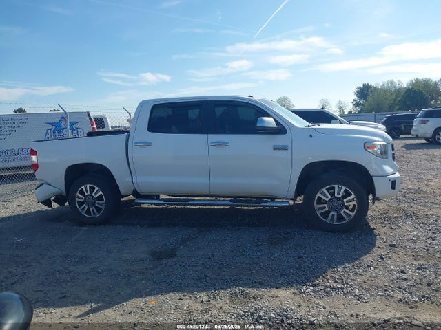 2019 Toyota Tundra Platinum 5.7l V8 მანქანა იყიდება აუქციონზე, vin: 5TFAY5F18KX778972, აუქციონის ნომერი: 46201233