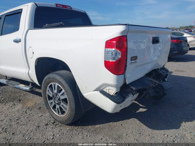 2019 Toyota Tundra Platinum 5.7l V8 მანქანა იყიდება აუქციონზე, vin: 5TFAY5F18KX778972, აუქციონის ნომერი: 46201233