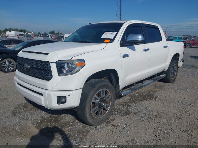 2019 Toyota Tundra Platinum 5.7l V8 მანქანა იყიდება აუქციონზე, vin: 5TFAY5F18KX778972, აუქციონის ნომერი: 46201233