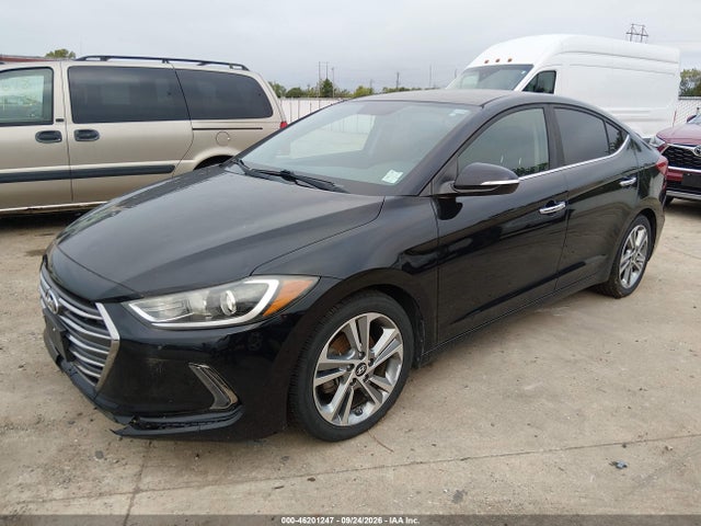 46201247 :رقم المزاد ، KMHD84LF4HU206360 vin ، 2017 Hyundai Elantra Limited مزاد بيع