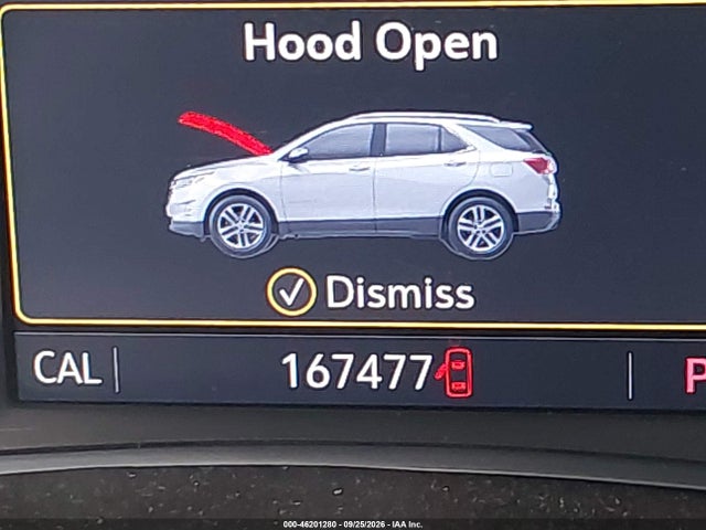 46201280 :رقم المزاد ، 3GNAXYEX5KS553461 vin ، 2019 Chevrolet Equinox Premier مزاد بيع
