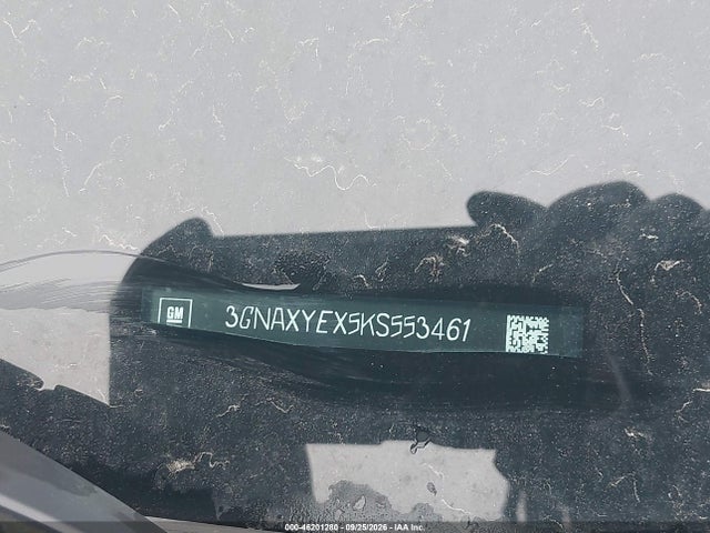 46201280 :رقم المزاد ، 3GNAXYEX5KS553461 vin ، 2019 Chevrolet Equinox Premier مزاد بيع