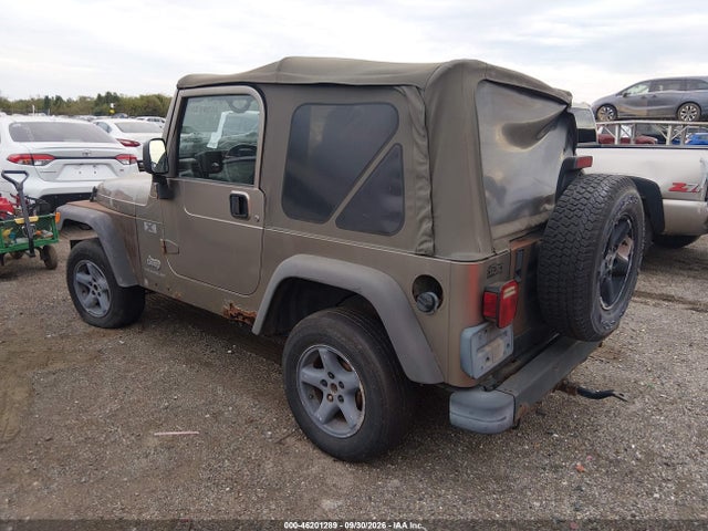 Продаж на аукціоні авто 2004 Jeep Wrangler X, vin: 1J4FA39S34P700342, номер лоту: 46201289