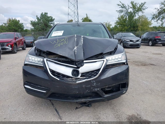 2016 Acura Mdx Technology Package/w/tech/acurawatch Plus მანქანა იყიდება აუქციონზე, vin: 5FRYD4H46GB059425, აუქციონის ნომერი: 46201370