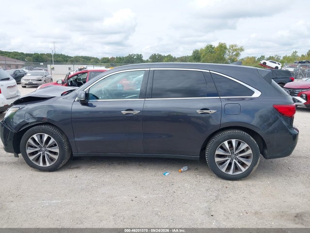 2016 Acura Mdx Technology Package/w/tech/acurawatch Plus მანქანა იყიდება აუქციონზე, vin: 5FRYD4H46GB059425, აუქციონის ნომერი: 46201370