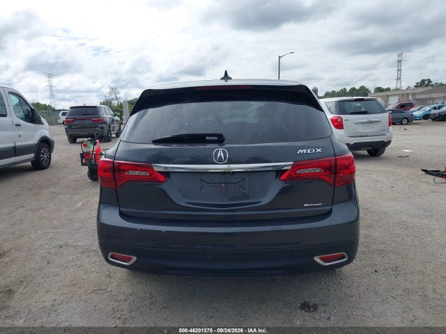 2016 Acura Mdx Technology Package/w/tech/acurawatch Plus მანქანა იყიდება აუქციონზე, vin: 5FRYD4H46GB059425, აუქციონის ნომერი: 46201370