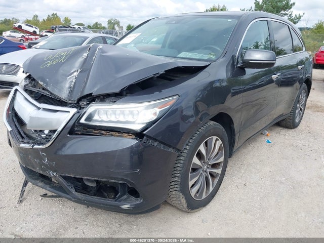 2016 Acura Mdx Technology Package/w/tech/acurawatch Plus მანქანა იყიდება აუქციონზე, vin: 5FRYD4H46GB059425, აუქციონის ნომერი: 46201370