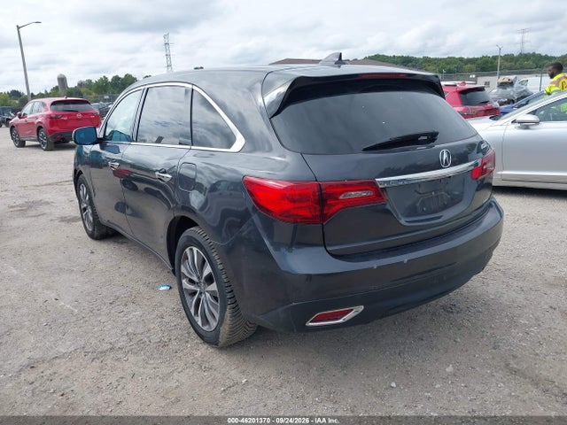 2016 Acura Mdx Technology Package/w/tech/acurawatch Plus მანქანა იყიდება აუქციონზე, vin: 5FRYD4H46GB059425, აუქციონის ნომერი: 46201370