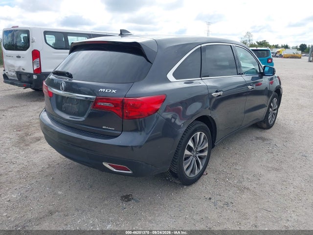 2016 Acura Mdx Technology Package/w/tech/acurawatch Plus მანქანა იყიდება აუქციონზე, vin: 5FRYD4H46GB059425, აუქციონის ნომერი: 46201370