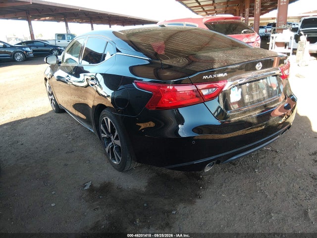 2017 Nissan Maxima 3.5 Sv მანქანა იყიდება აუქციონზე, vin: 1N4AA6AP2HC385836, აუქციონის ნომერი: 46201418