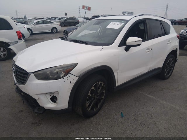 2016 Mazda Cx-5 Grand Touring მანქანა იყიდება აუქციონზე, vin: JM3KE2DY9G0736569, აუქციონის ნომერი: 46201447