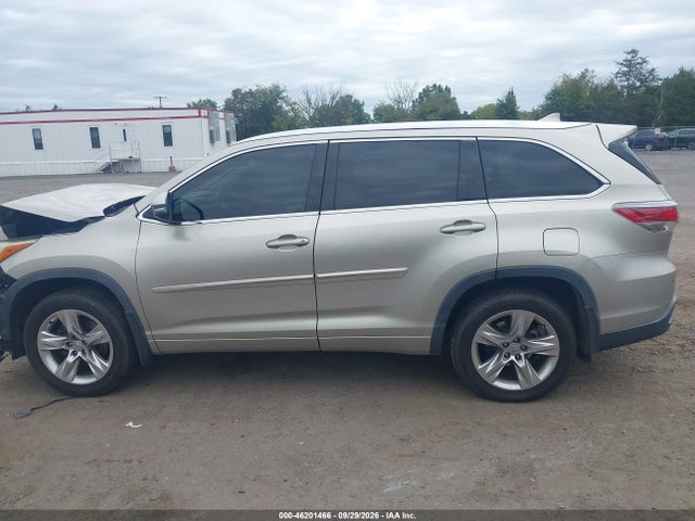 46201466 :رقم المزاد ، 5TDDKRFH6FS133915 vin ، 2015 Toyota Highlander Limited V6 مزاد بيع