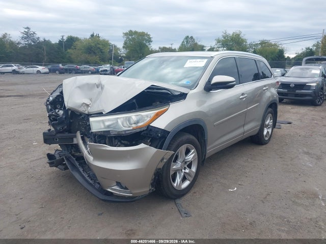 46201466 :رقم المزاد ، 5TDDKRFH6FS133915 vin ، 2015 Toyota Highlander Limited V6 مزاد بيع