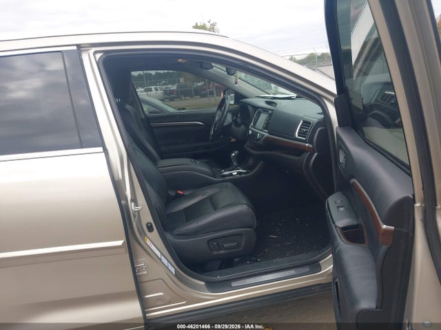 46201466 :رقم المزاد ، 5TDDKRFH6FS133915 vin ، 2015 Toyota Highlander Limited V6 مزاد بيع