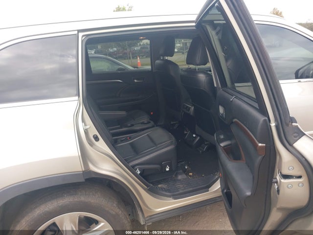 46201466 :رقم المزاد ، 5TDDKRFH6FS133915 vin ، 2015 Toyota Highlander Limited V6 مزاد بيع