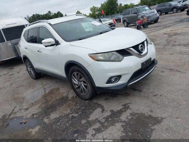 2015 Nissan Rogue Sl მანქანა იყიდება აუქციონზე, vin: 5N1AT2MV1FC903287, აუქციონის ნომერი: 46201533