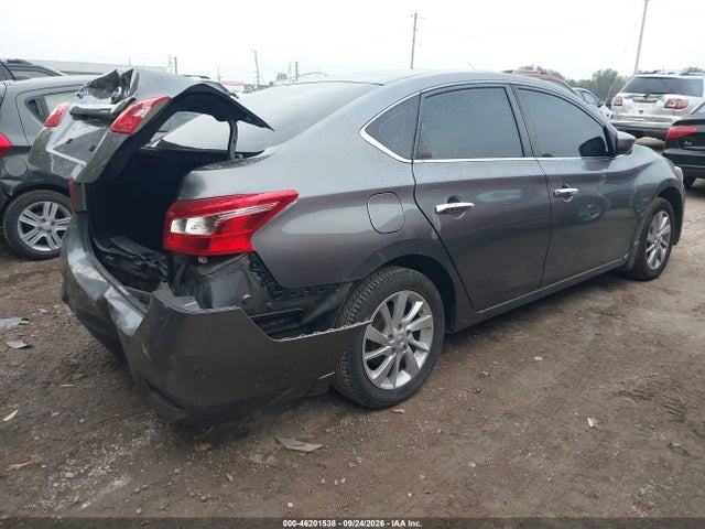 2019 Nissan Sentra S მანქანა იყიდება აუქციონზე, vin: 3N1AB7AP8KY408597, აუქციონის ნომერი: 46201538