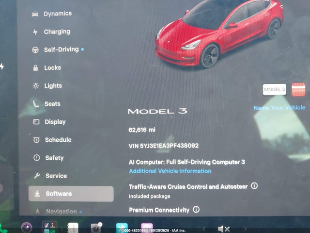 Tesla Model 3 Rear-wheel Drive 2023 5YJ3E1EA3PF438092 Image 7