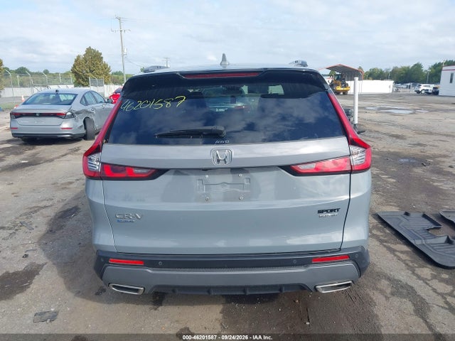 2023 Honda Cr-v Hybrid Sport Touring მანქანა იყიდება აუქციონზე, vin: 5J6RS6H93PL002786, აუქციონის ნომერი: 46201587