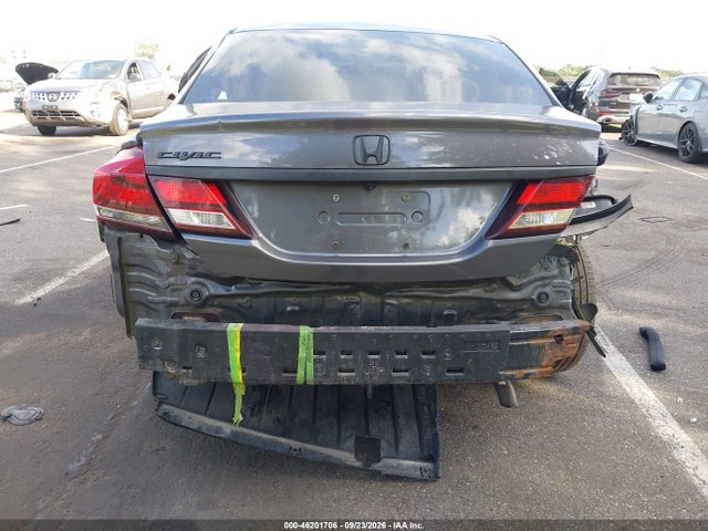2014 Honda Civic Lx მანქანა იყიდება აუქციონზე, vin: 2HGFB2F51EH512843, აუქციონის ნომერი: 46201706