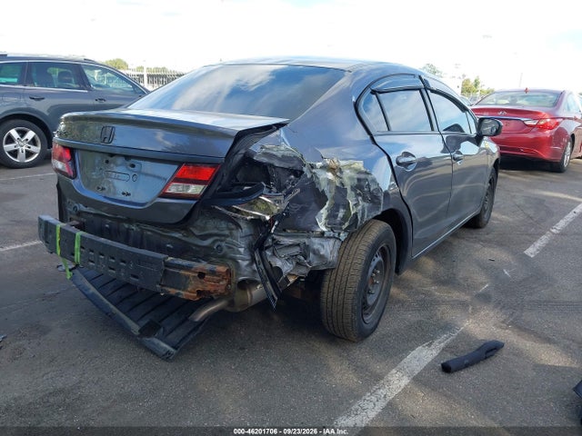 2014 Honda Civic Lx მანქანა იყიდება აუქციონზე, vin: 2HGFB2F51EH512843, აუქციონის ნომერი: 46201706