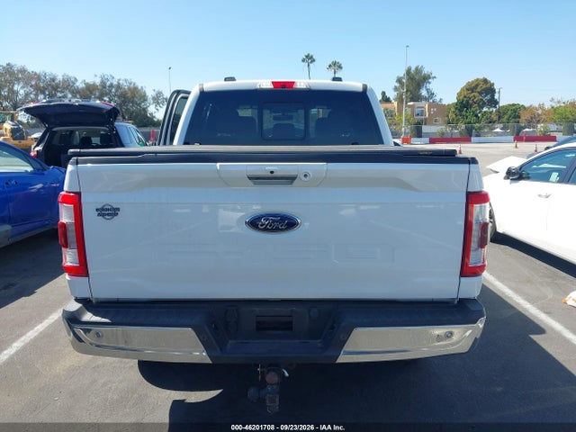 2022 Ford F-150 Lariat მანქანა იყიდება აუქციონზე, vin: 1FTFW1E52NFA41687, აუქციონის ნომერი: 46201708