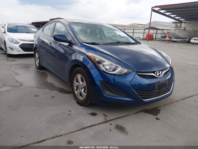 46201720 :رقم المزاد ، 5NPDH4AE8FH607481 vin ، 2015 Hyundai Elantra Se مزاد بيع