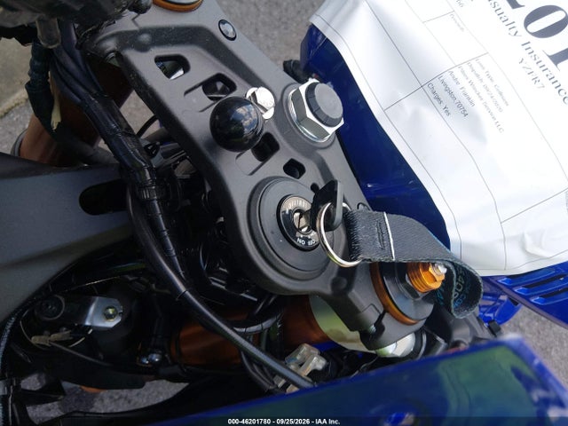 2026 Yamaha Yzfr7 მანქანა იყიდება აუქციონზე, vin: JYARM60E0TA001766, აუქციონის ნომერი: 46201780