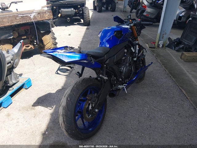 2026 Yamaha Yzfr7 მანქანა იყიდება აუქციონზე, vin: JYARM60E0TA001766, აუქციონის ნომერი: 46201780