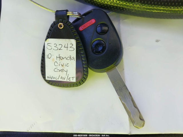46201809 :رقم المزاد ، 19XFA1F60AE014742 vin ، 2010 Honda Civic Lx-s مزاد بيع