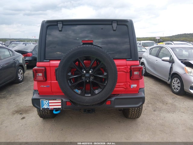 Aukcja sprzedaży 2022 Jeep Wrangler 4xe Unlimited Sahara 4x4, vin: 1C4JJXP63NW114728, numer aukcji: 46201818