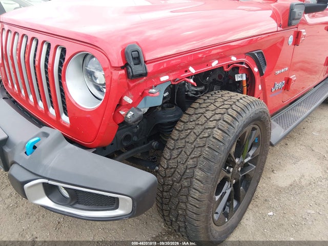 Aukcja sprzedaży 2022 Jeep Wrangler 4xe Unlimited Sahara 4x4, vin: 1C4JJXP63NW114728, numer aukcji: 46201818