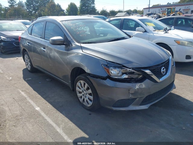 2017 Nissan Sentra S მანქანა იყიდება აუქციონზე, vin: 3N1AB7AP7HY383992, აუქციონის ნომერი: 46201841
