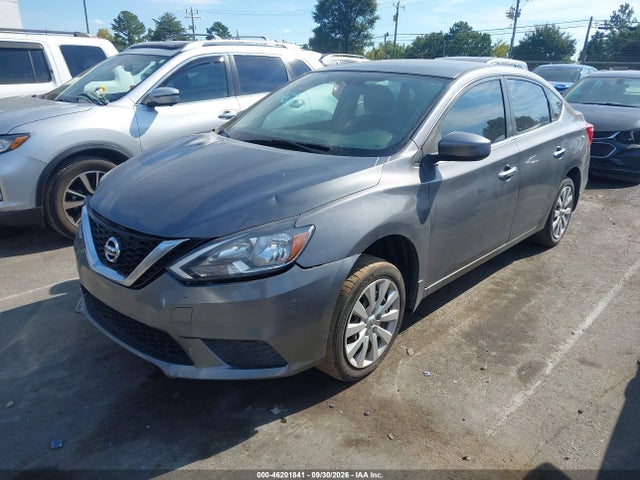 2017 Nissan Sentra S მანქანა იყიდება აუქციონზე, vin: 3N1AB7AP7HY383992, აუქციონის ნომერი: 46201841