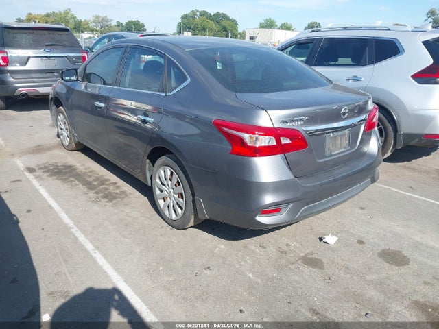 2017 Nissan Sentra S მანქანა იყიდება აუქციონზე, vin: 3N1AB7AP7HY383992, აუქციონის ნომერი: 46201841