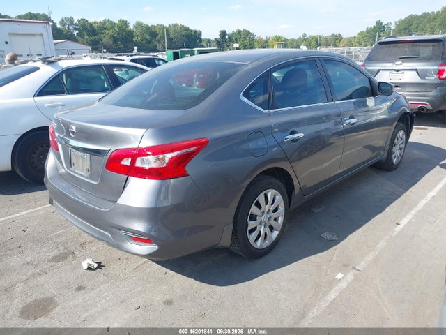 2017 Nissan Sentra S მანქანა იყიდება აუქციონზე, vin: 3N1AB7AP7HY383992, აუქციონის ნომერი: 46201841