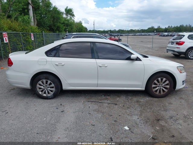 46201842 :رقم المزاد ، 1VWAH7A32DC116235 vin ، 2013 Volkswagen Passat 2.5l S مزاد بيع