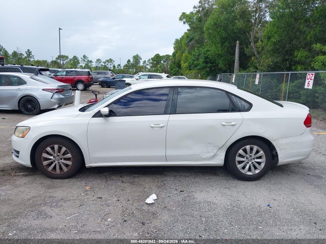 46201842 :رقم المزاد ، 1VWAH7A32DC116235 vin ، 2013 Volkswagen Passat 2.5l S مزاد بيع