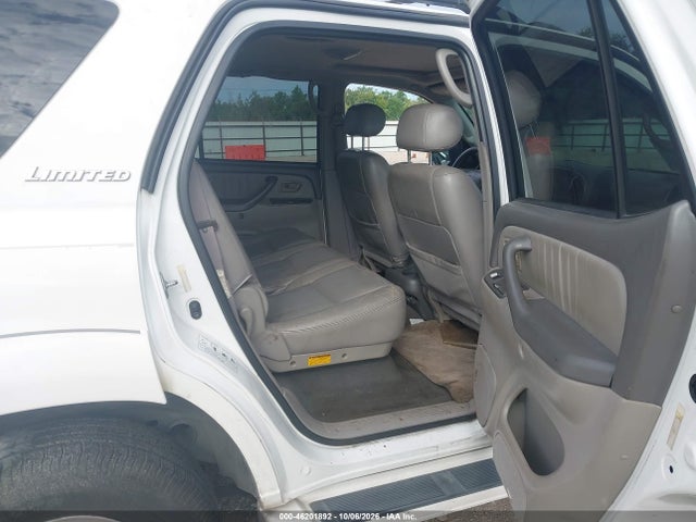 2001 Toyota Sequoia Limited V8 მანქანა იყიდება აუქციონზე, vin: 5TDBT48A81S040653, აუქციონის ნომერი: 46201892