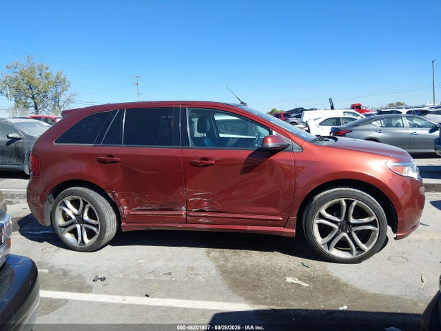 46201907 :رقم المزاد ، 2FMDK4AK1EBA08404 vin ، 2014 Ford Edge Sport مزاد بيع
