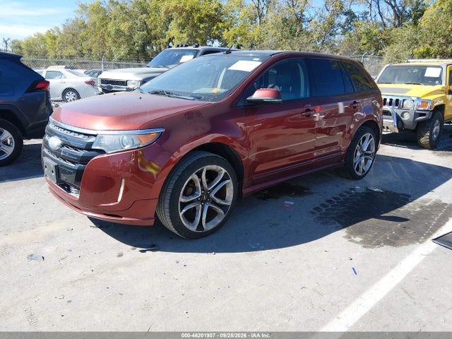 46201907 :رقم المزاد ، 2FMDK4AK1EBA08404 vin ، 2014 Ford Edge Sport مزاد بيع