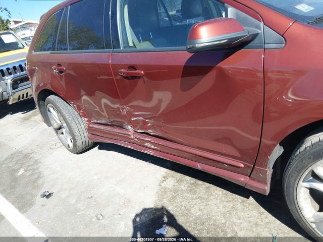 46201907 :رقم المزاد ، 2FMDK4AK1EBA08404 vin ، 2014 Ford Edge Sport مزاد بيع
